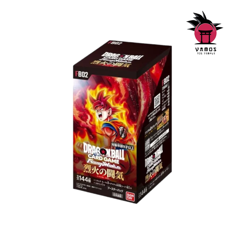 Dragon Ball Super - FB02 - Blazing Aura - Box 24 buste (JP)