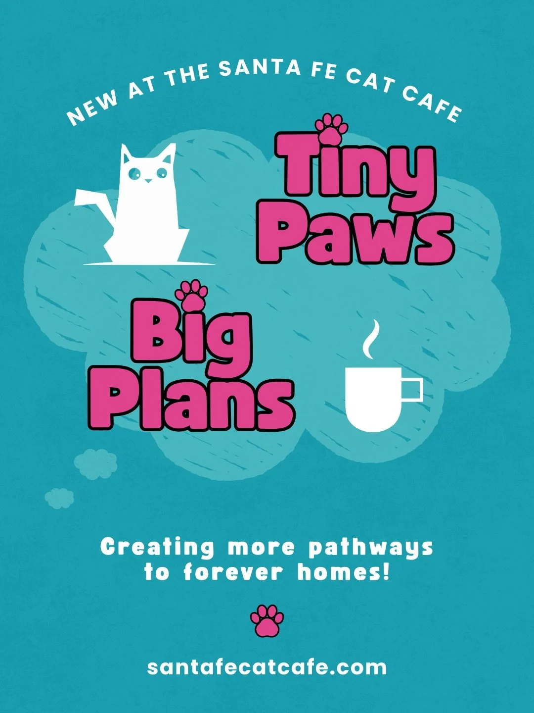 Tiny paws. Big plans. 🐾☕️

We&rsquo;re so excited to share that the Santa Fe Cat Cafe has officially expanded our rescue partnerships and welcomed Espa&ntilde;ola Humane and 9 Lives Rescue NM alongside Felines &amp; Friends New Mexico 💗

As we cele