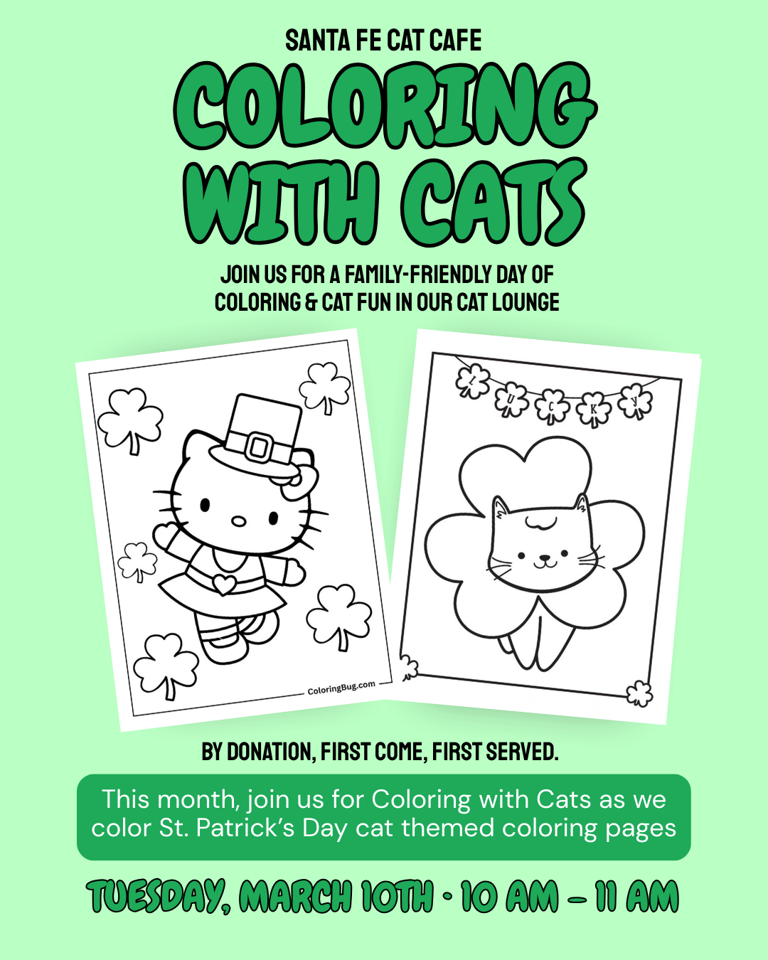 Coloring with Cats