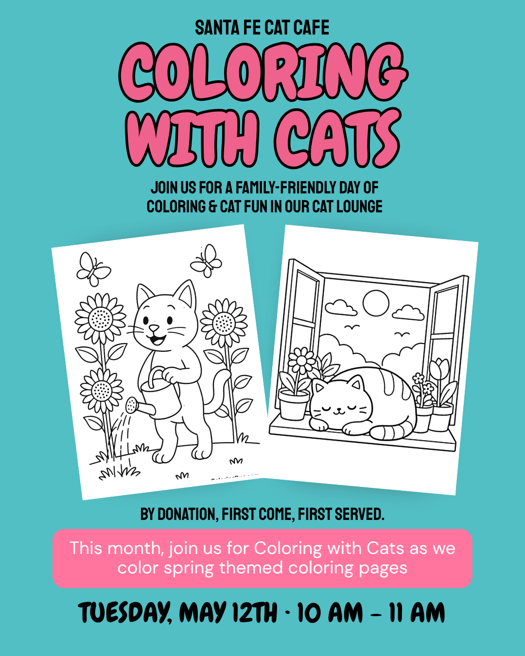 Coloring with Cats