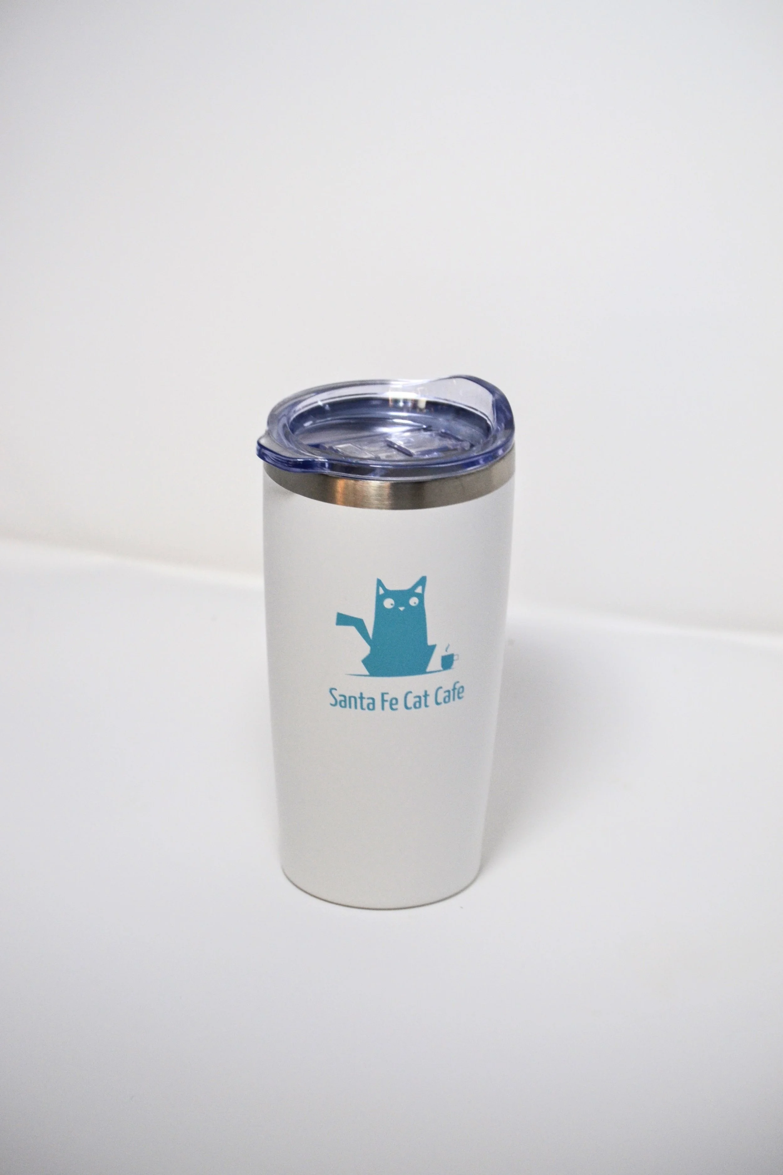 Santa Fe Cat Cafe Logo Travel Mug