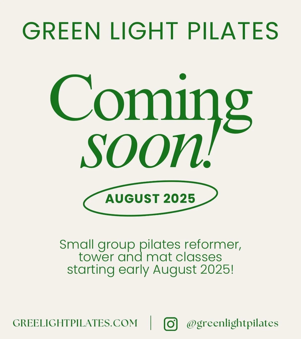 Gearing up for classical pilates equipment classes starting this fall! ✨ Follow along for the most up-to-date info!!