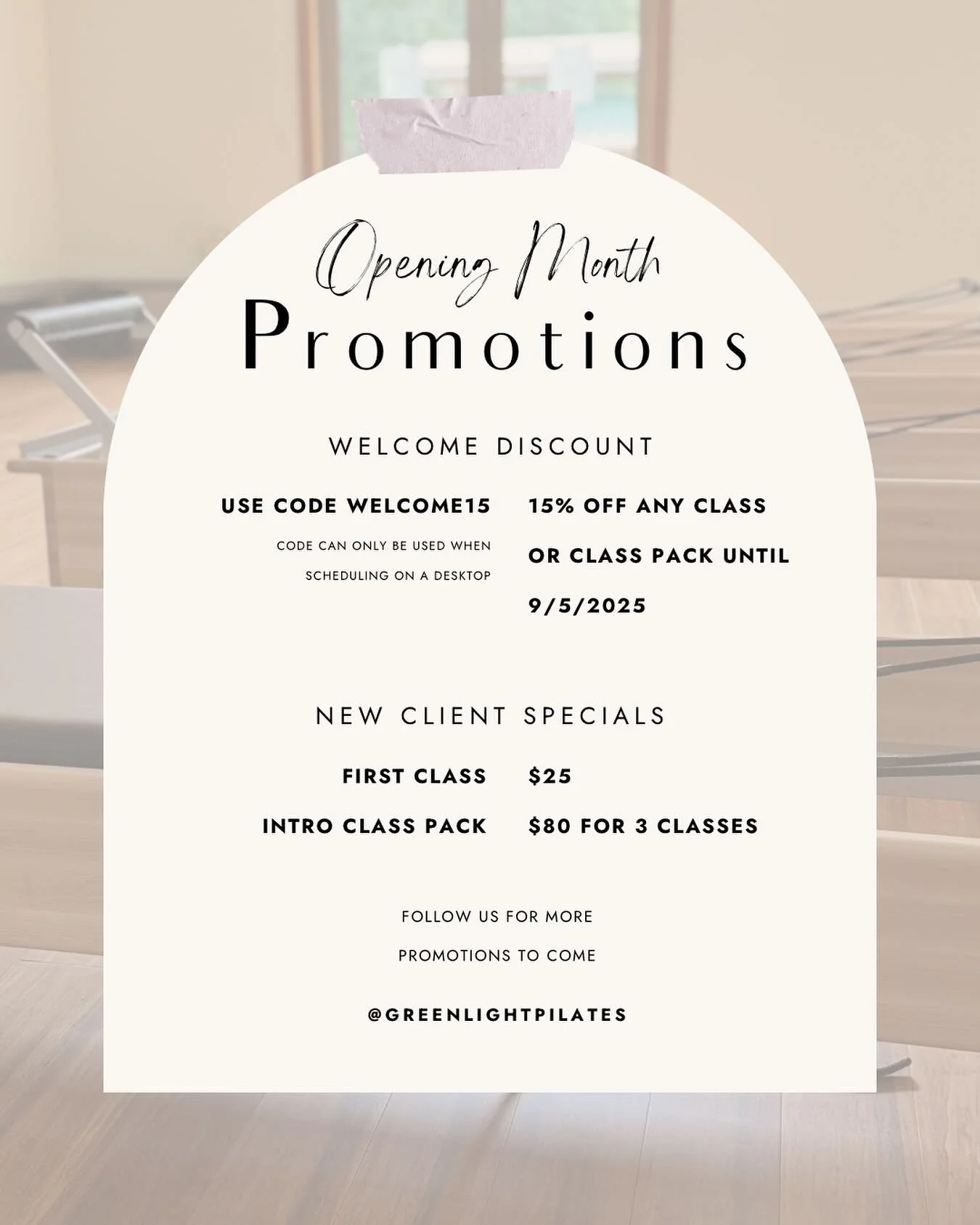 We&rsquo;re so excited seeing the signups coming in! If you haven&rsquo;t taken advantage of one of our opening promos, now&rsquo;s the time. Message us if you have any questions.

Can&rsquo;t wait to see you in class!