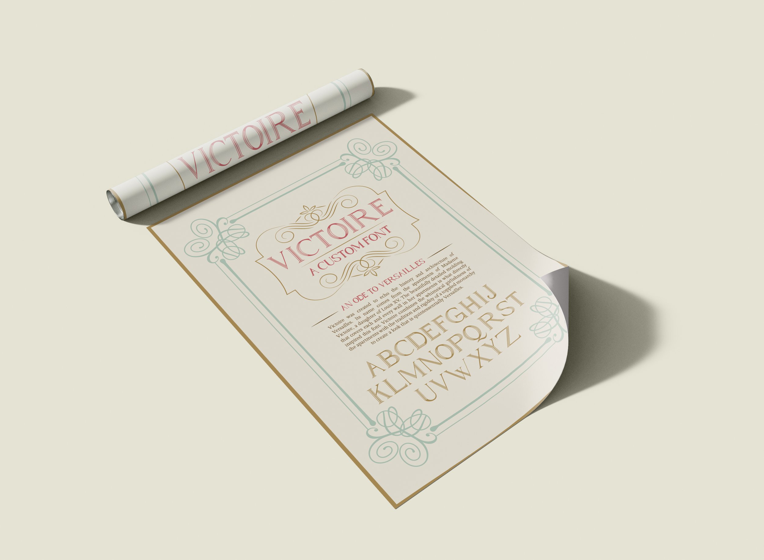 Victoire: A Custom Font