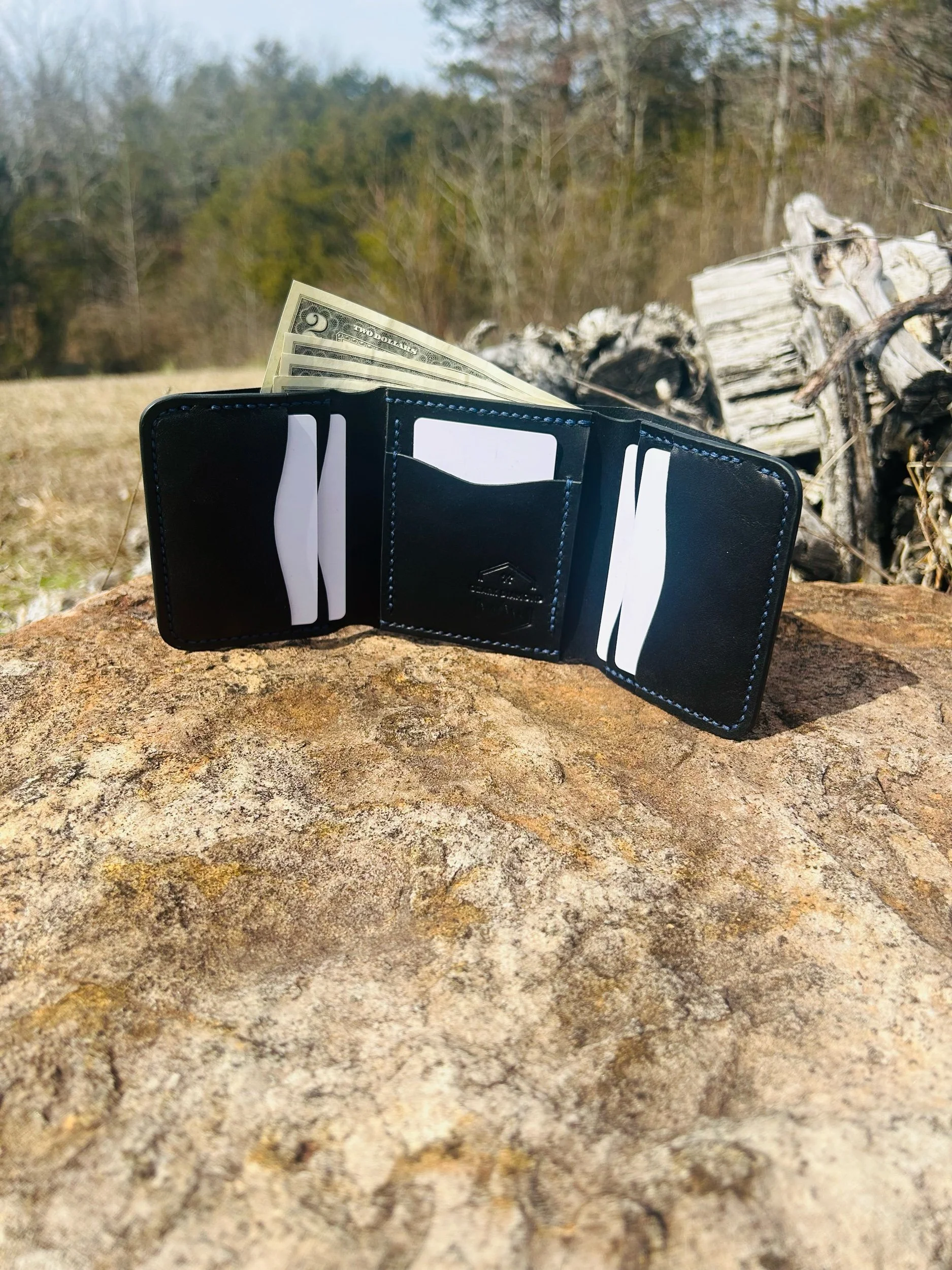 Black Trifold Wallet