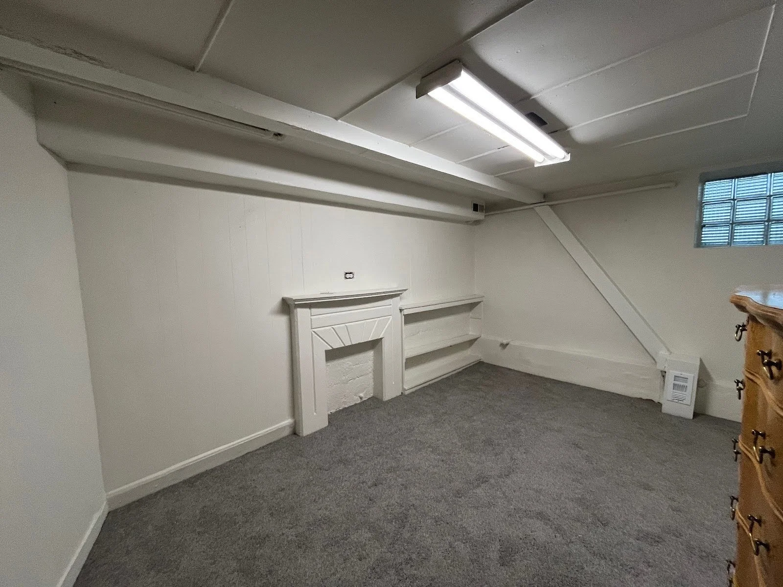 Concealing Vents in Basement 