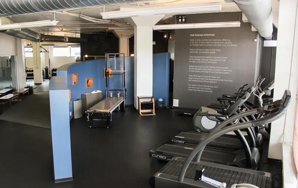 As an Avolver client, you'll receive access to DIAKADI's Open Gym, allowing you to complete your assigned training sessions independently during designated off-peak hours.