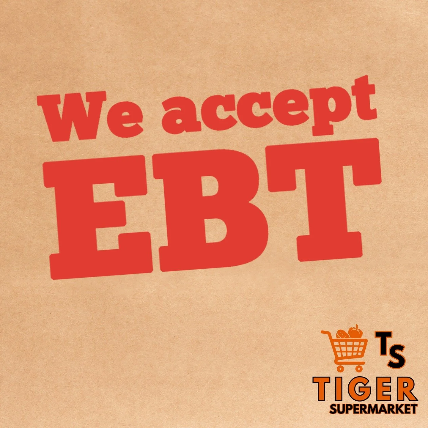 We accept all SNAP/WIC benefits and ebt cards.