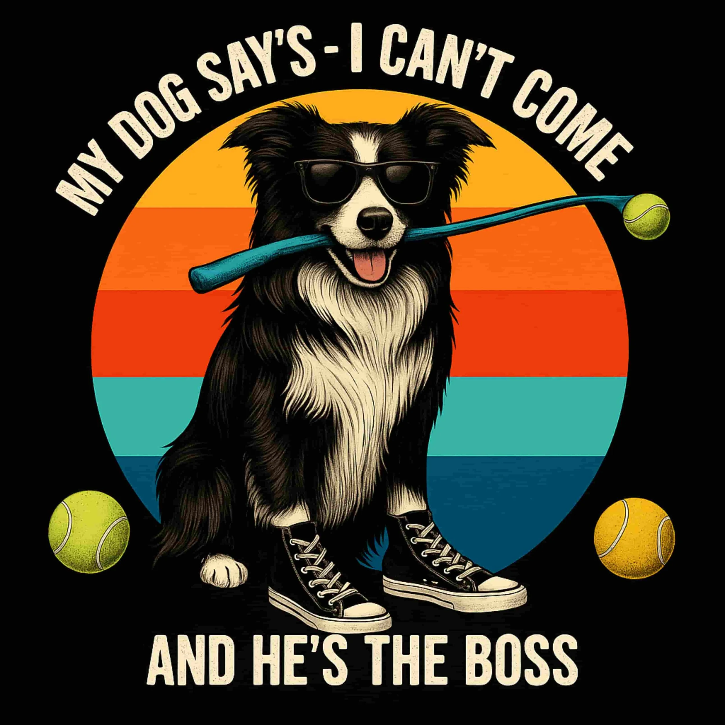 "He's The Boss" Dog Lover T-Shirt