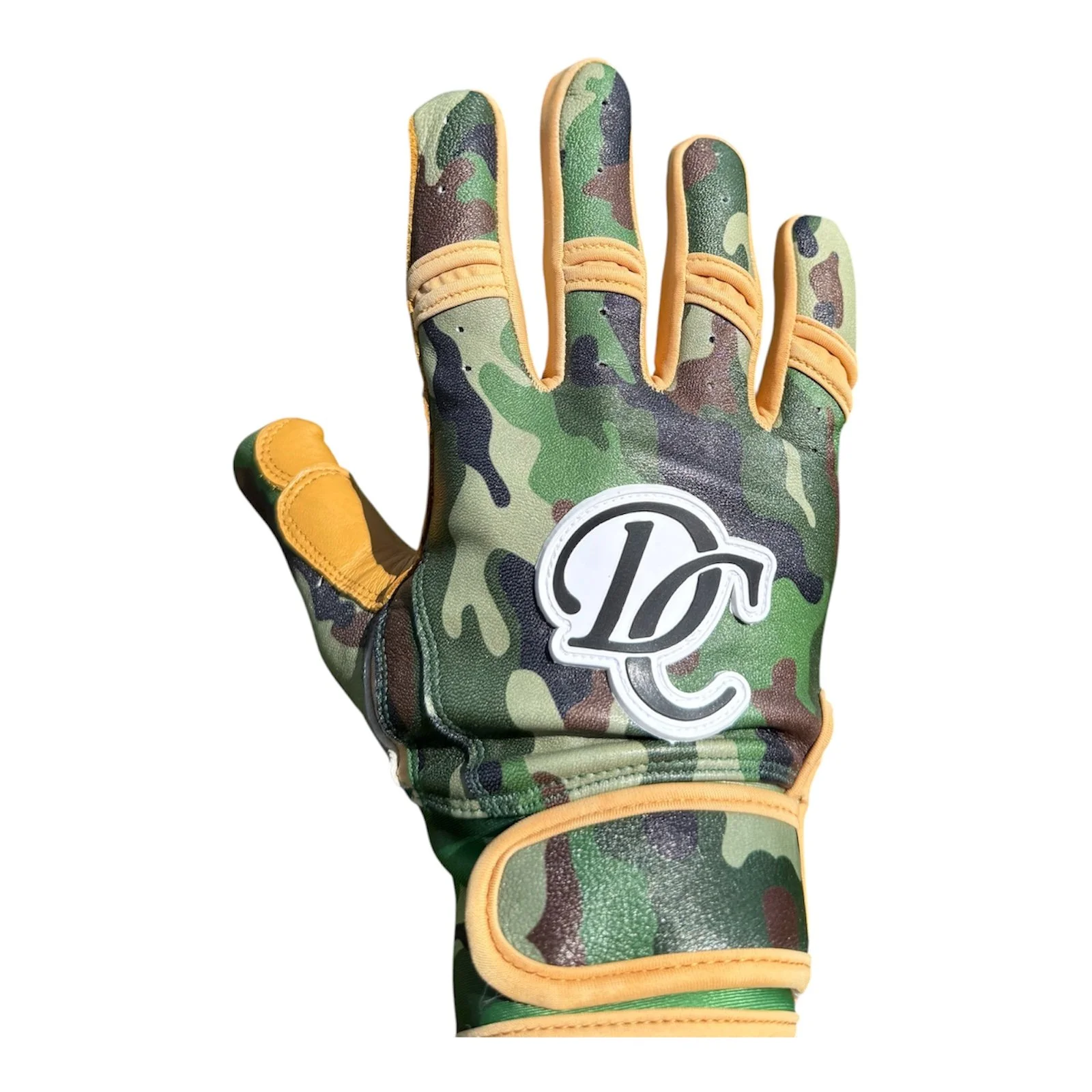 Short Cuff Batting Gloves - "Locked In" Camo