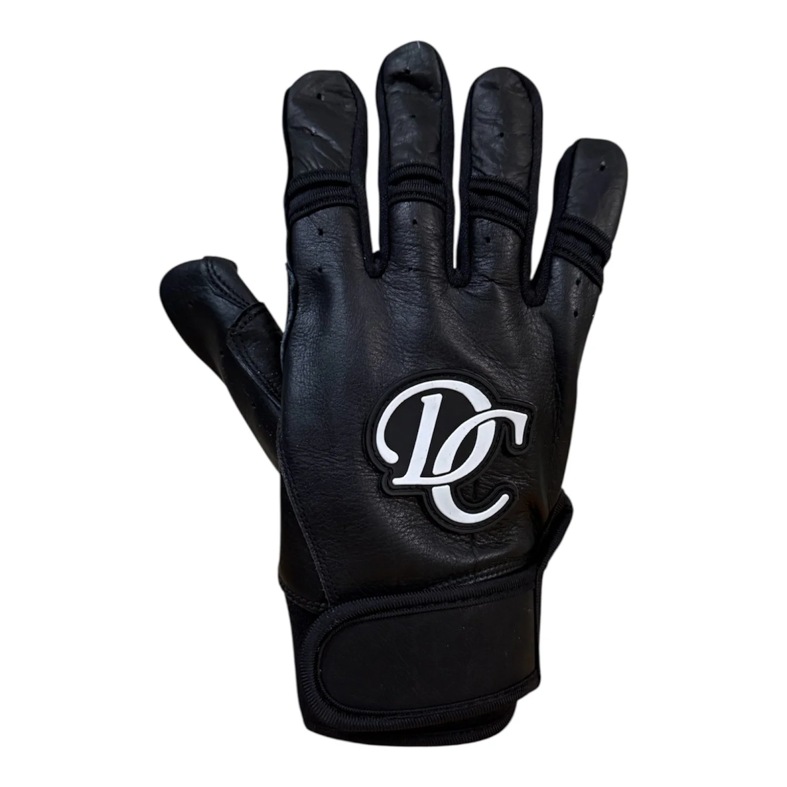 Short Cuff Batting Gloves - Black