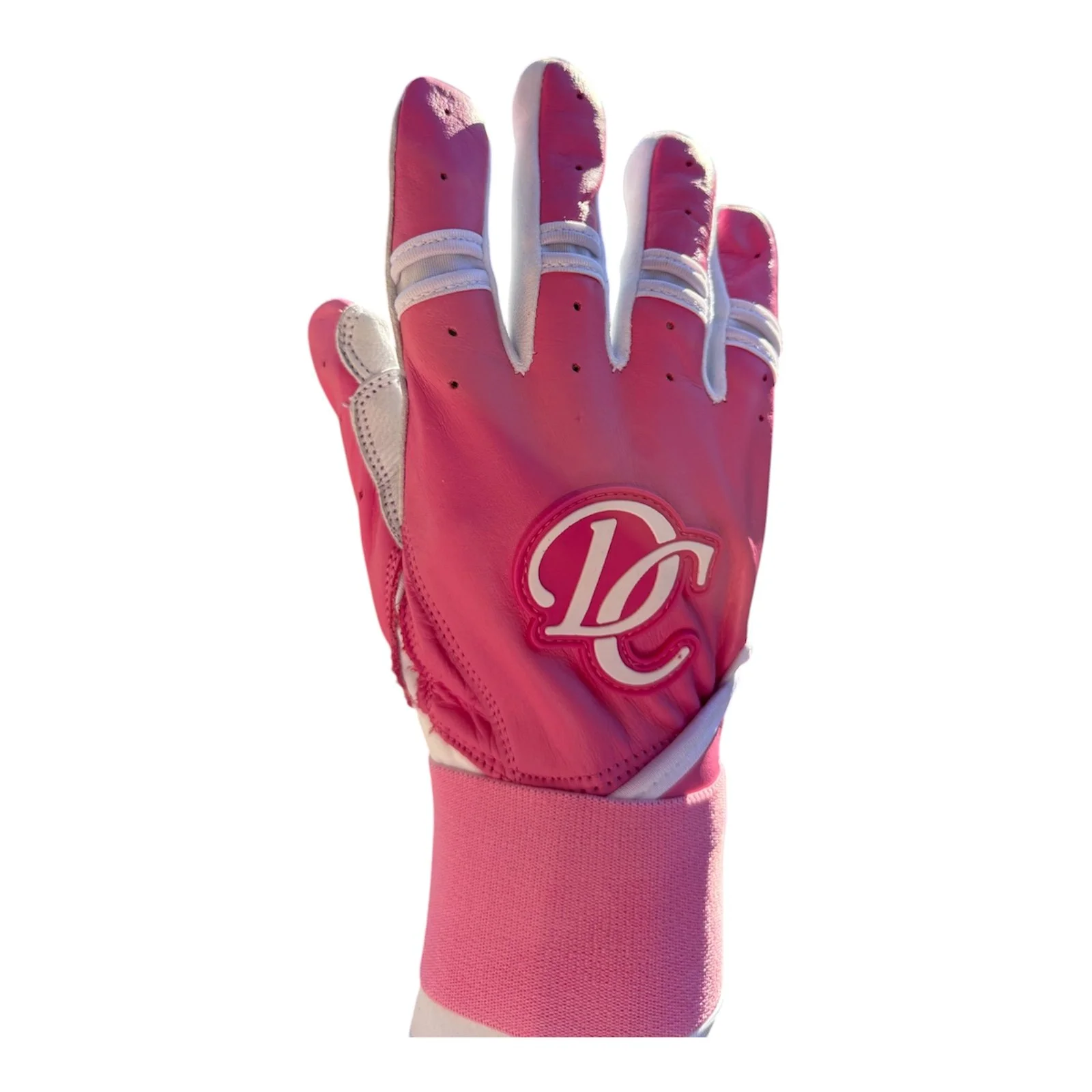 Long Cuff Batting Gloves - Pink "My Cause" 2026