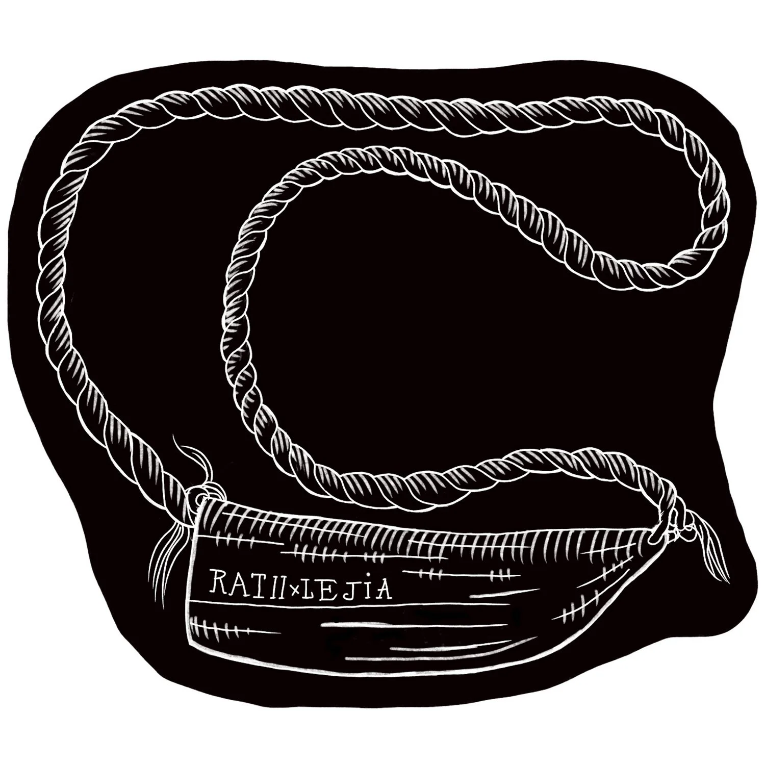 Tabua sperm tooth necklace, illustration by Terry Marks