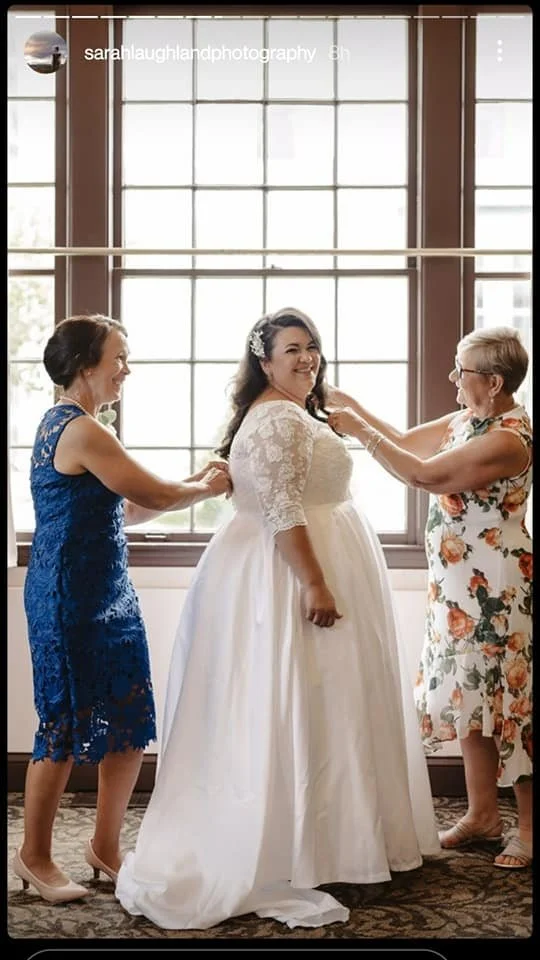 Custom Wedding dress