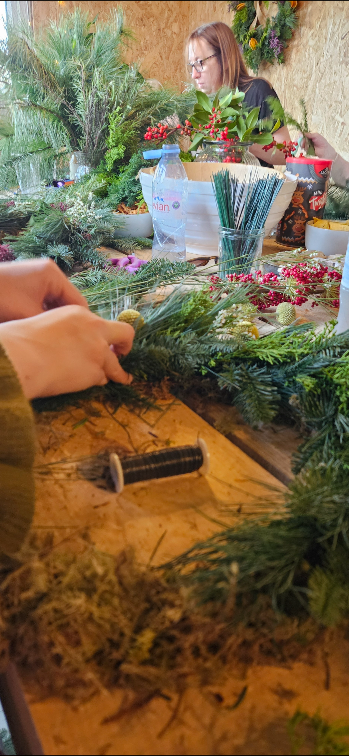 Christmas wreath making 28.11.2026 2pm