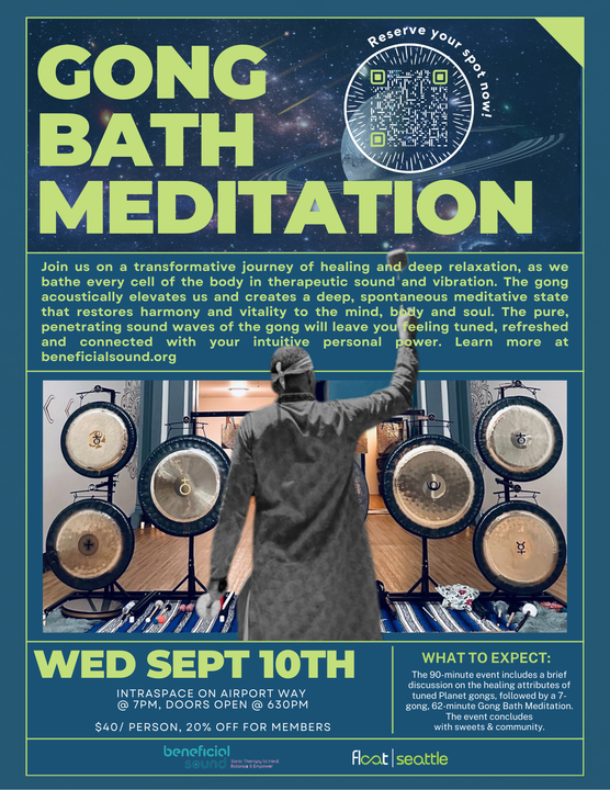 September 10 | Gong Bath Meditation