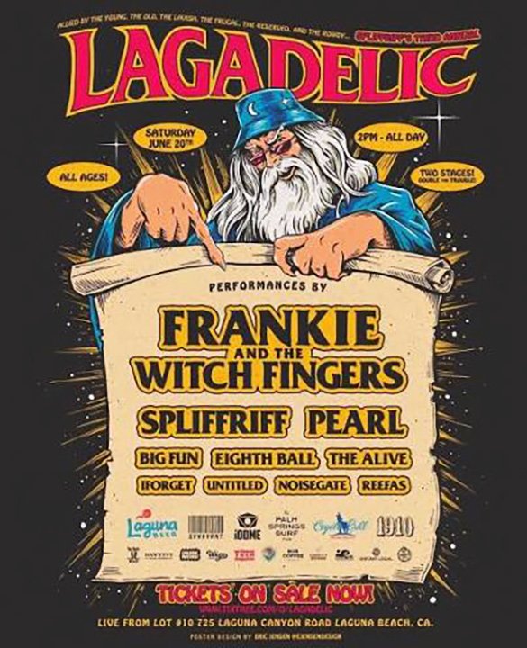 LAGADELIC Music Festival, Laguna Beach, CA