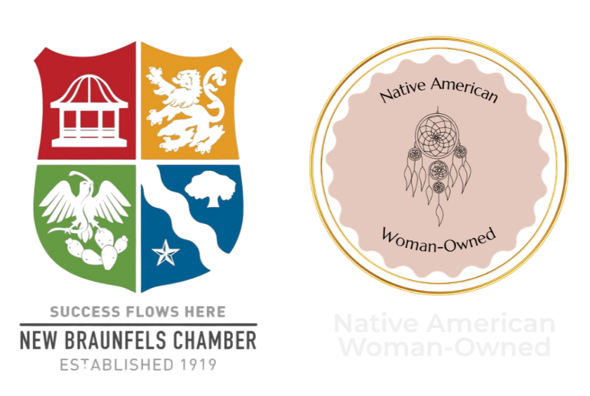 New Braunfels Chamber and Native American Woman Owned Badge