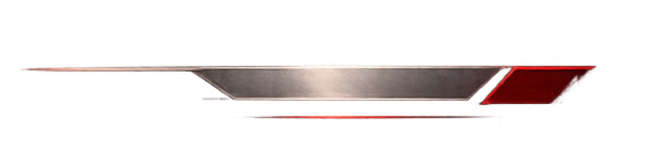 Close-up of a black electronic device with a red LED light on a white surface.