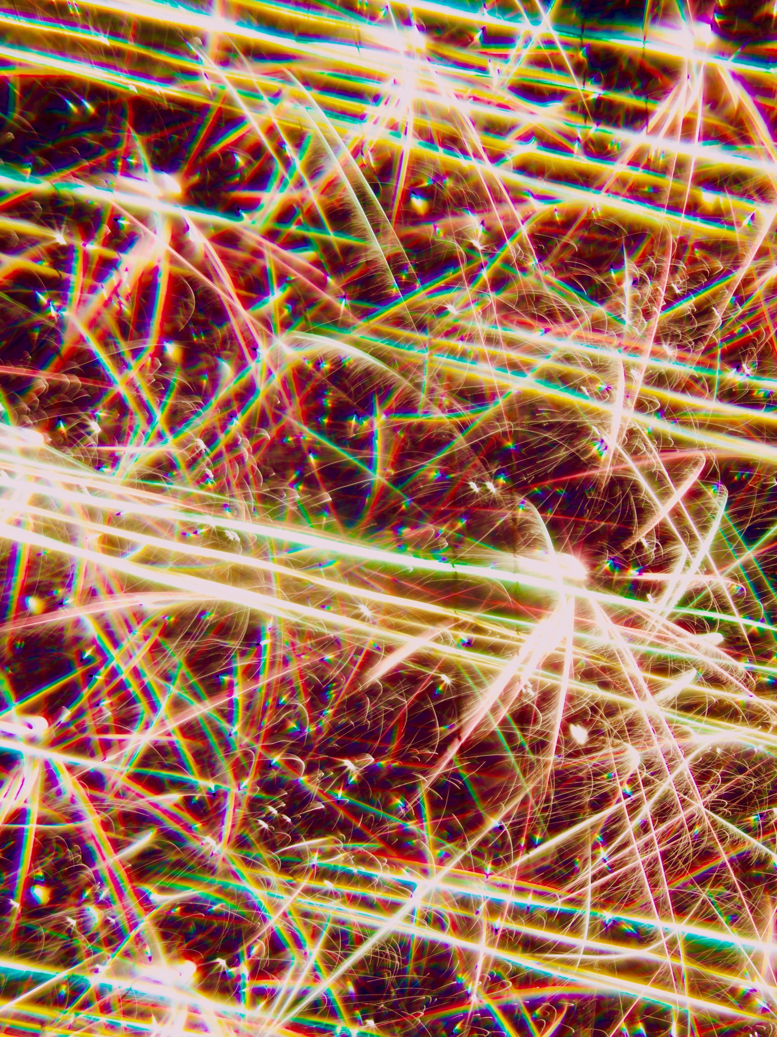 Happy 4th everyone!🎆✨

Tonight I took a few photos of fireworks, experimenting with two different kaleidoscope lenses, and the results are absolute magic. By fracturing ordinary light, these lenses created brilliant abstract light formations&mdash;s