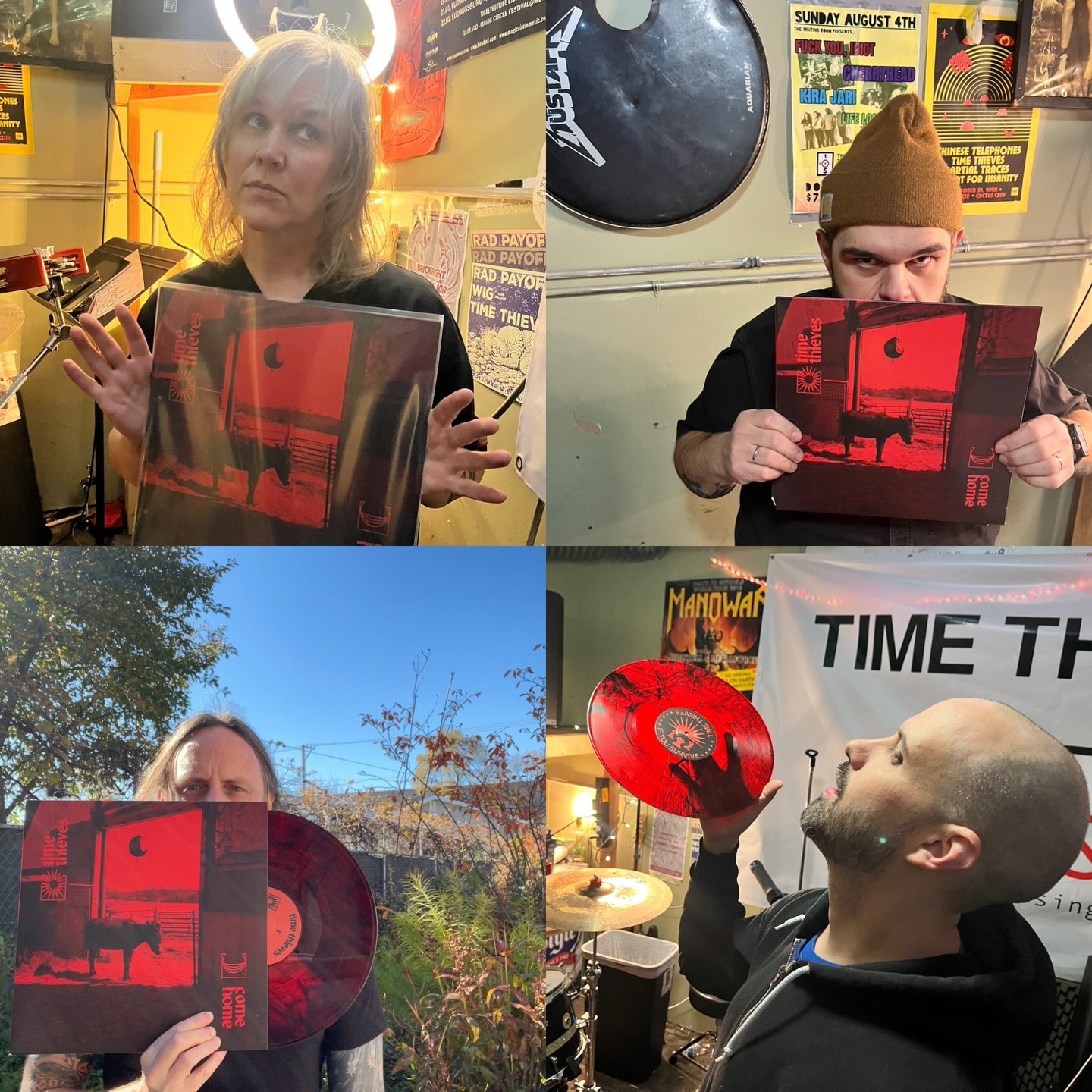 ⬇️TLDR: OUR NEW RECORD IS OUT, IT RIPS, &amp; YOU CAN ORDER IT NOW⬇️
______________

Our new EP LP  is out today and it is a total beaut! Side A is our EP &ldquo;Come Home&rdquo; from May, and Side B is our EP from October &ldquo;If You Survive.&rdqu