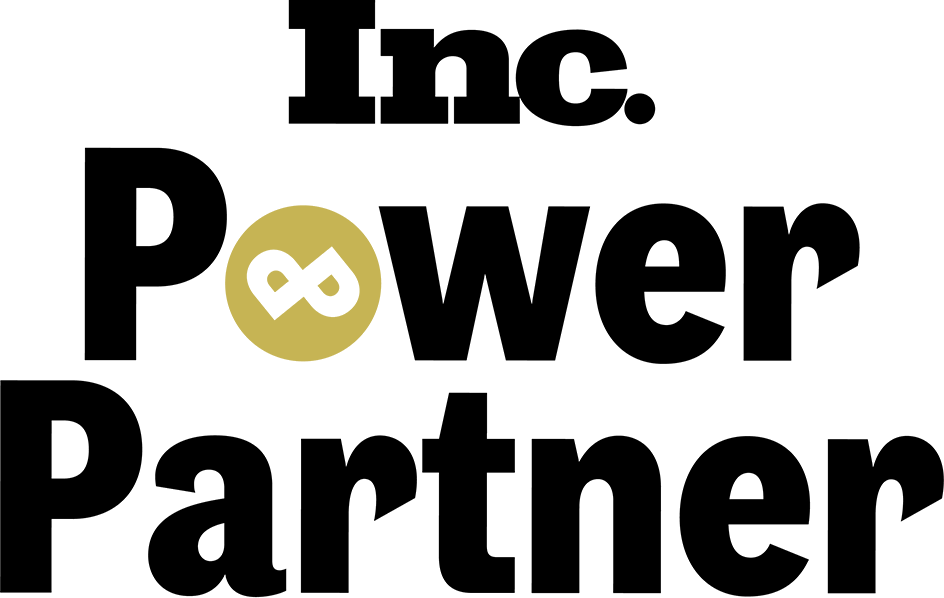 Inc. Power Partner Award Official Logo, recognizing Silent Quadrant for excellence in B2B partnership, operational stability, and absolute results.