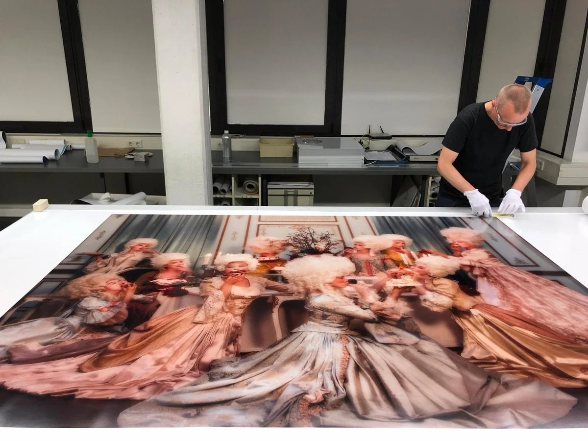 When you see a print you are seeing the photograph for the first time. Here is a series of a few larger scale prints the 60 inch 72 inch and 84 inch pieces as well as at the end a very special 1 of 1 platinum palladium in the 60 inch size. Which of t