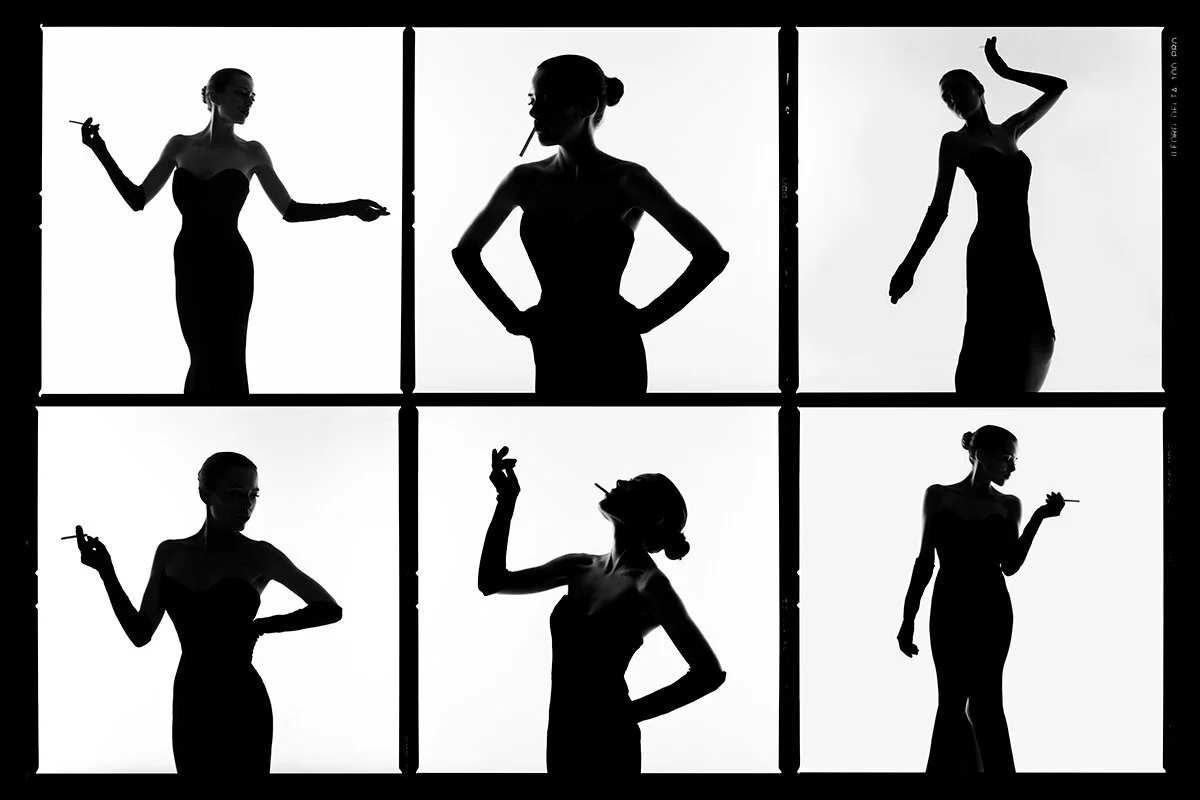 Contact Sheet Silhouette