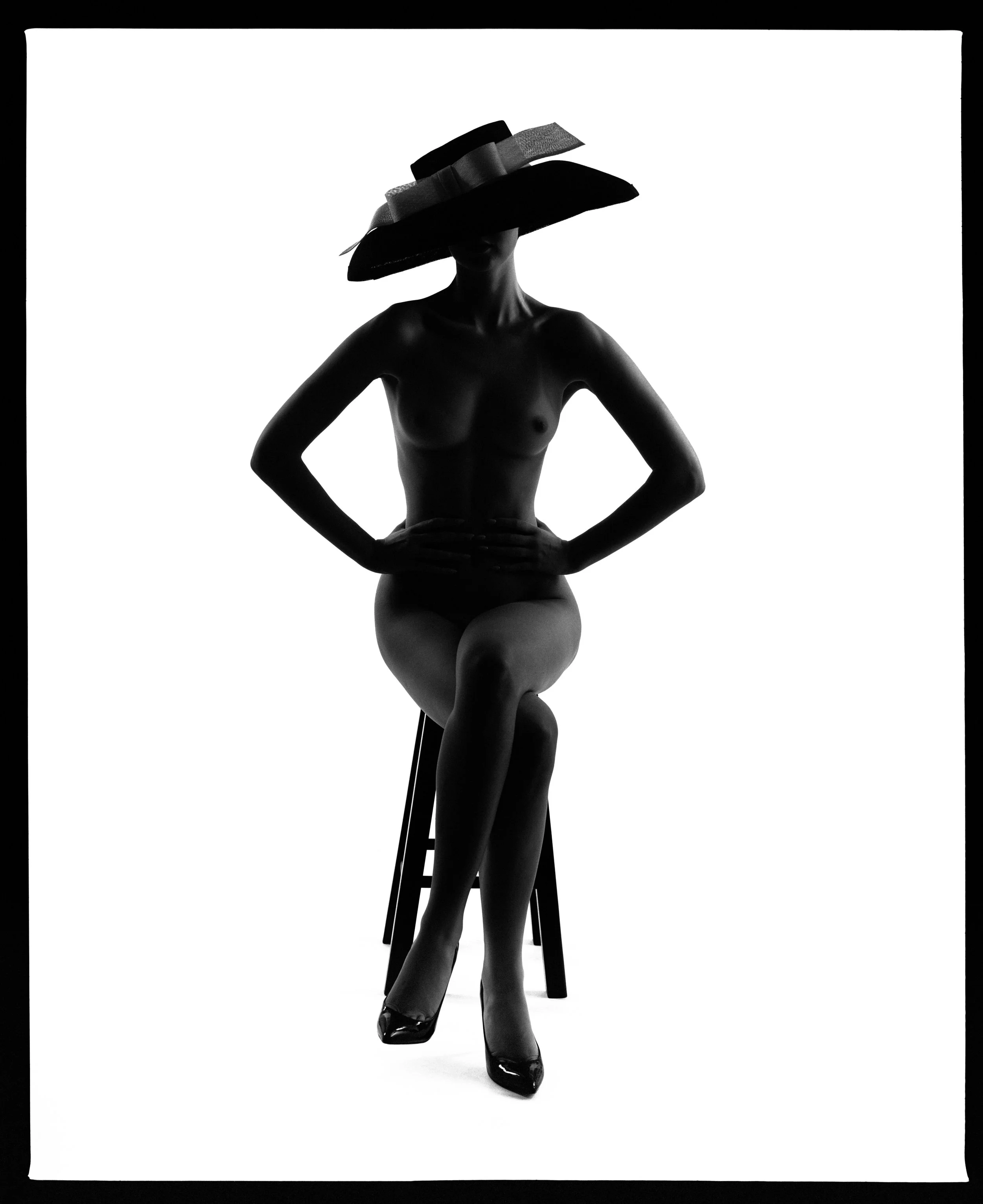 Sitting Silhouette