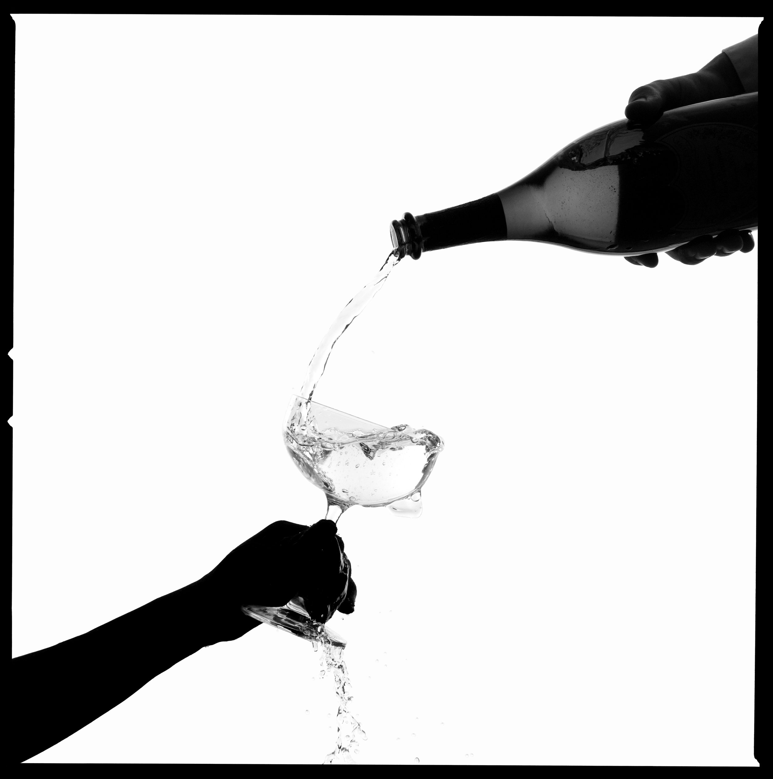 Champagne Silhouette