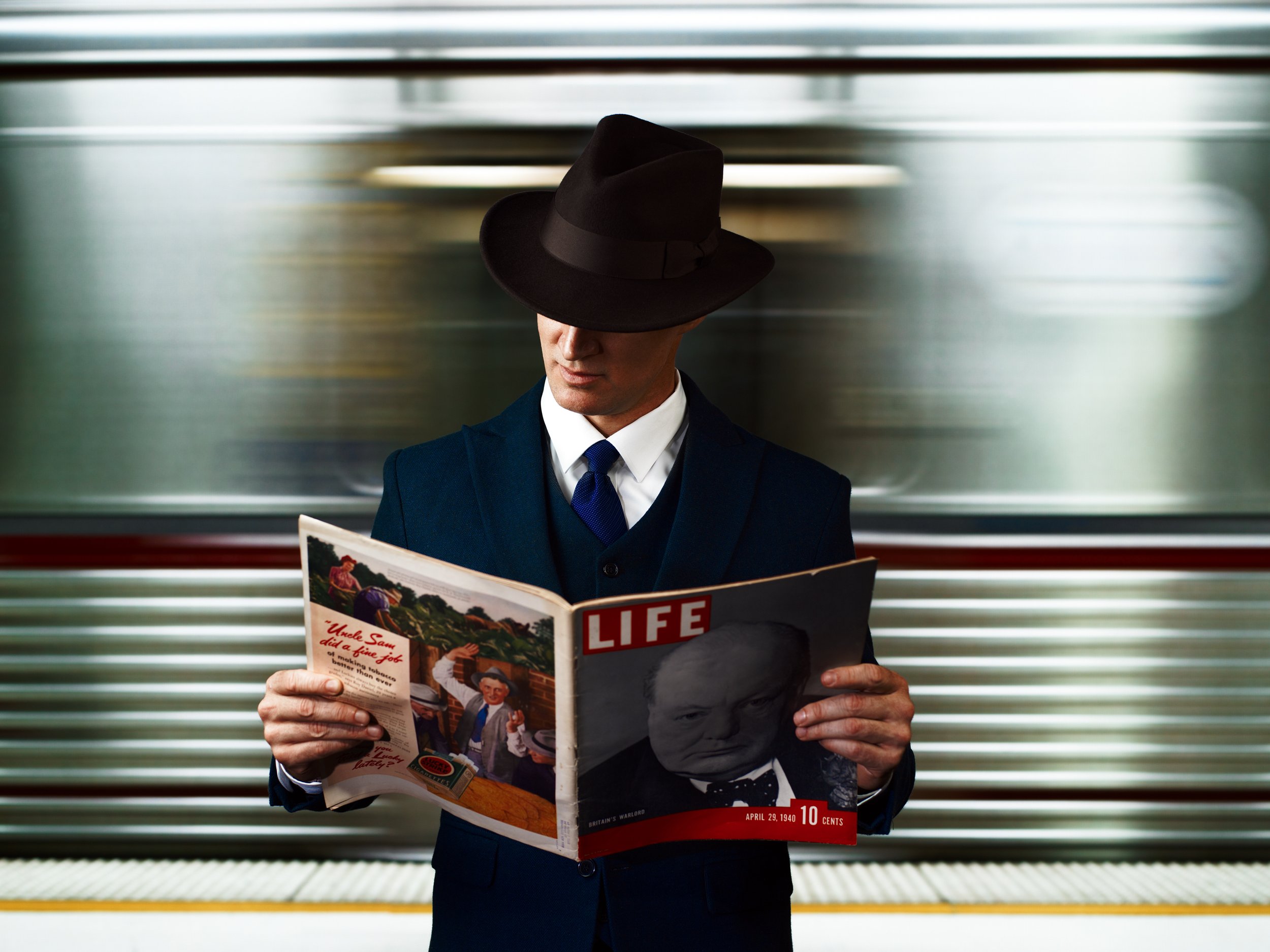 The Man in the Train Station