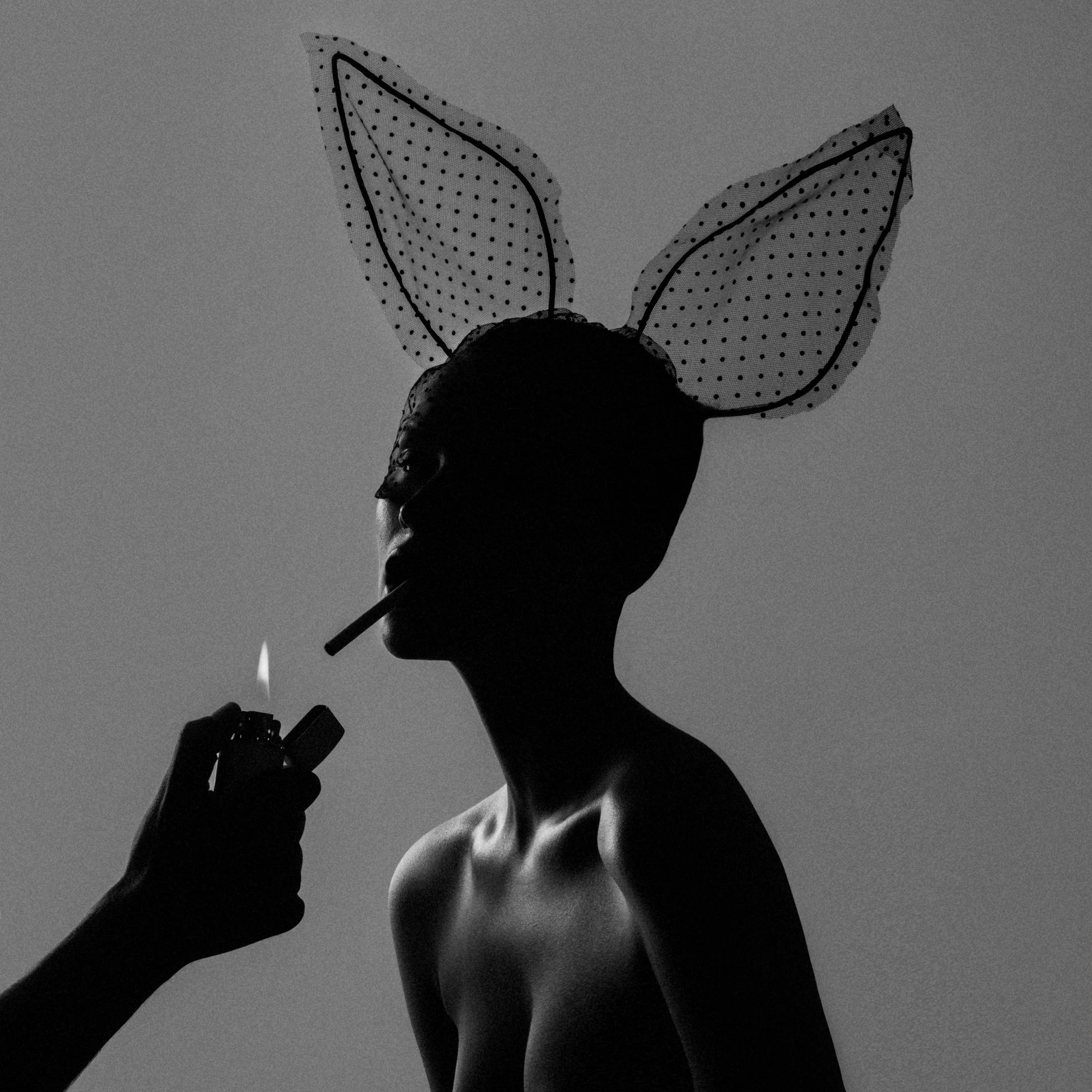 Bunny Ears and Cigarette