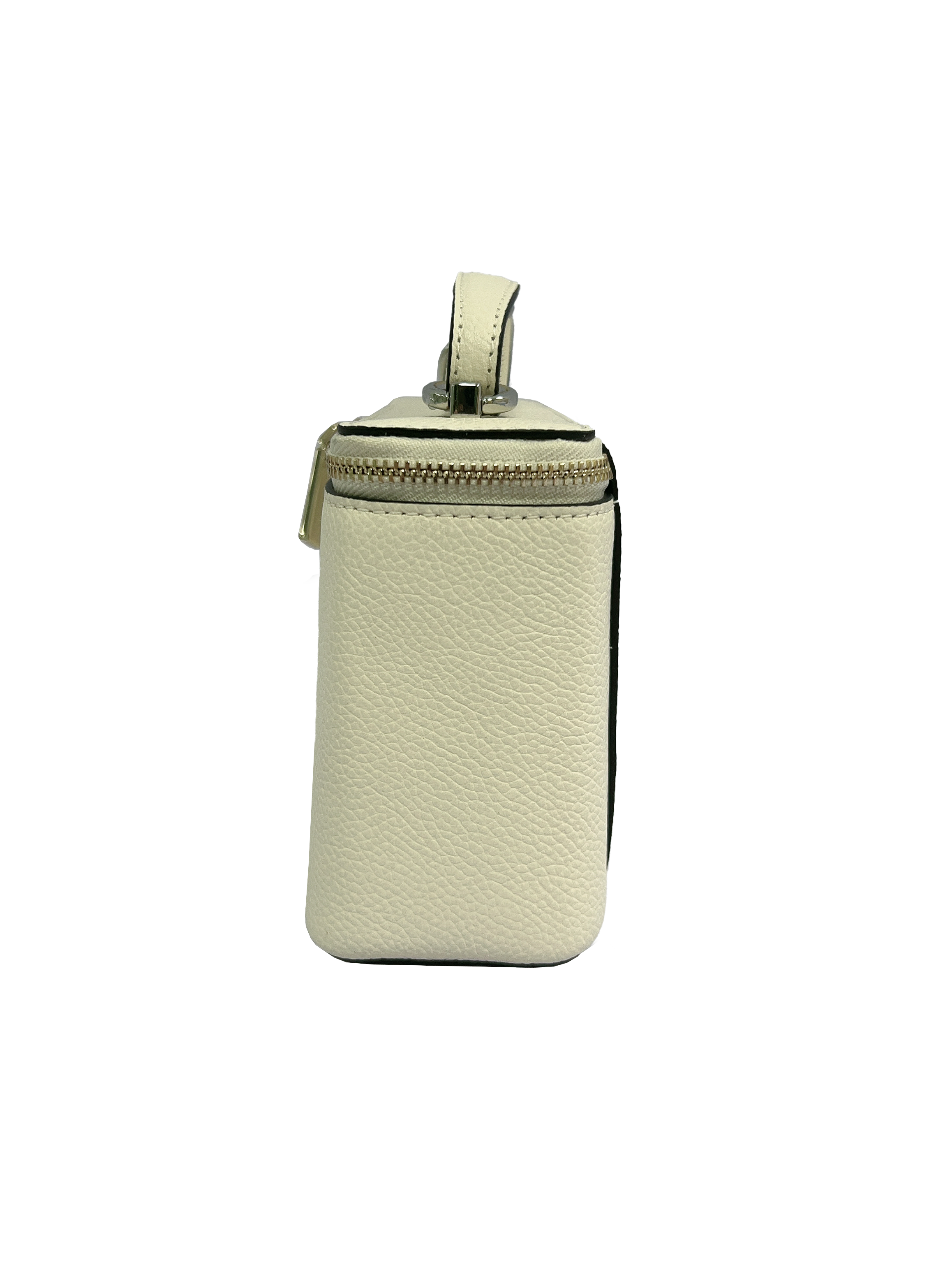SU26 OL P05 Key Item Pebble Leather Small SLG Top Handle crossbody SY1 CASHEW MILK - right gusset.png