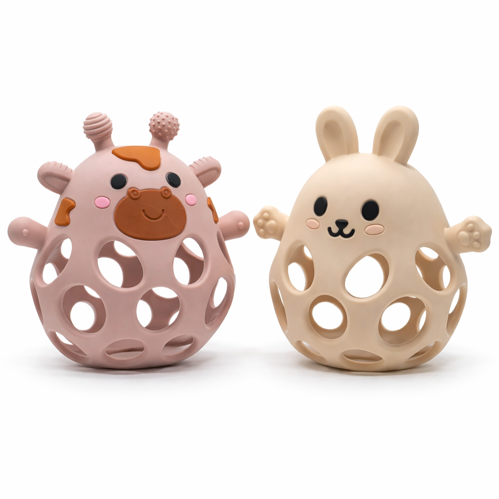 Girls Teether 2 Pack Set