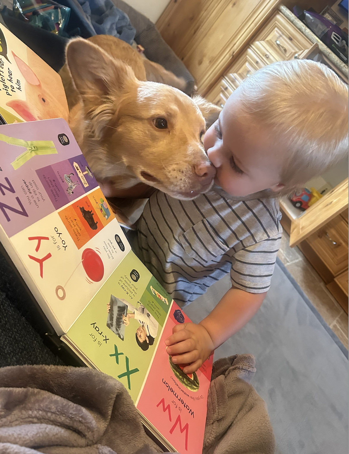 "Adopting Chopper was the best decision I could make. I've grown to love our daily routines, his vibrant energy and his kindness and loyalty with my grandson is more than I could ever ask for."