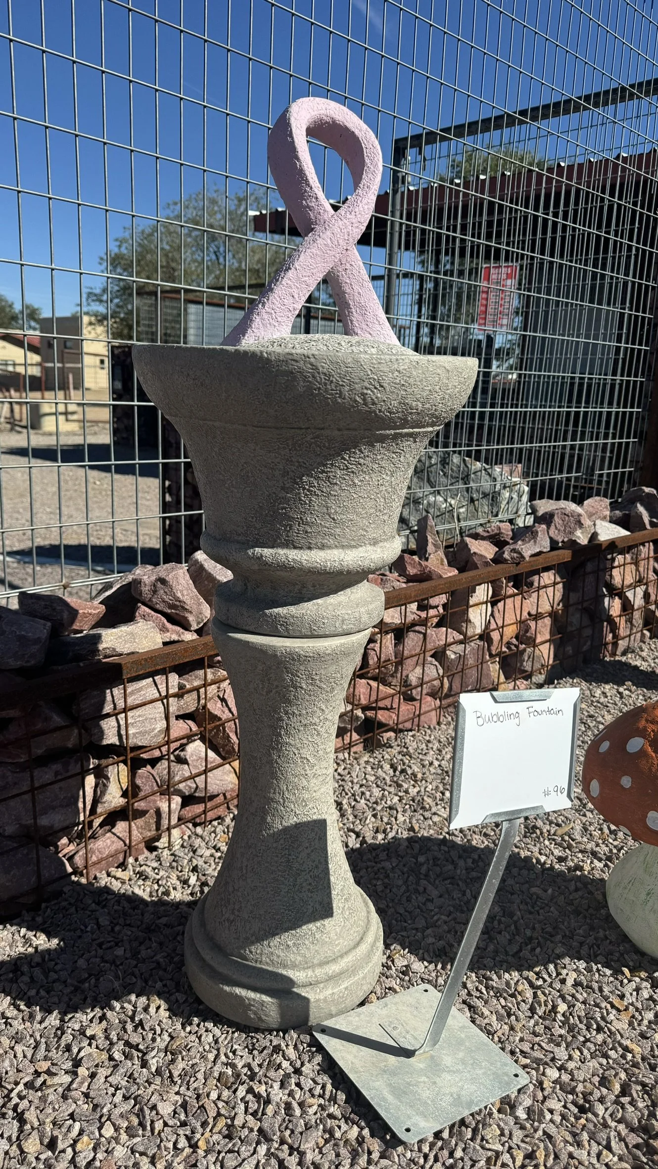 Concrete breast cancer fountain.JPEG