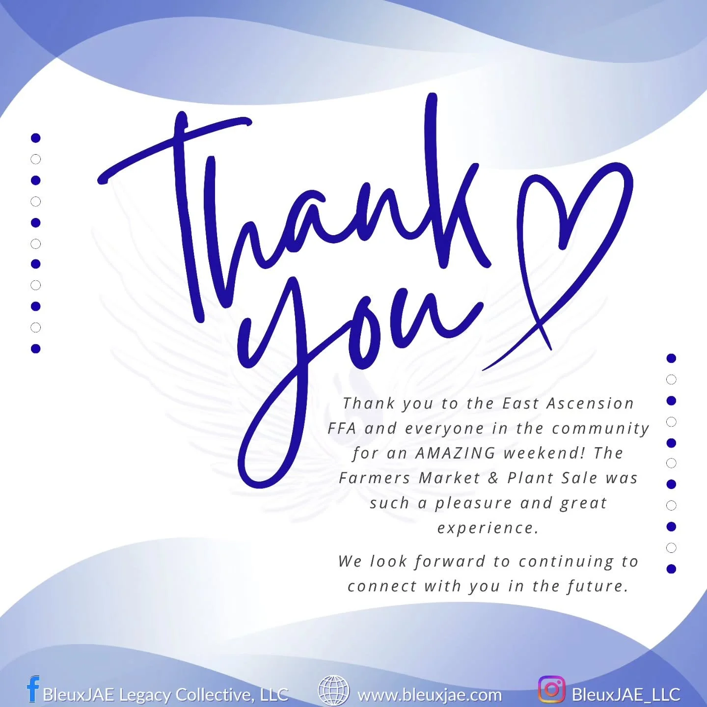 Now that we've had a chance to catch our breath, we wanted to extend a heartfelt thank you!!! This past weekend was nothing short of AMAZING! We truly enjoyed meeting and engaging with everyone.