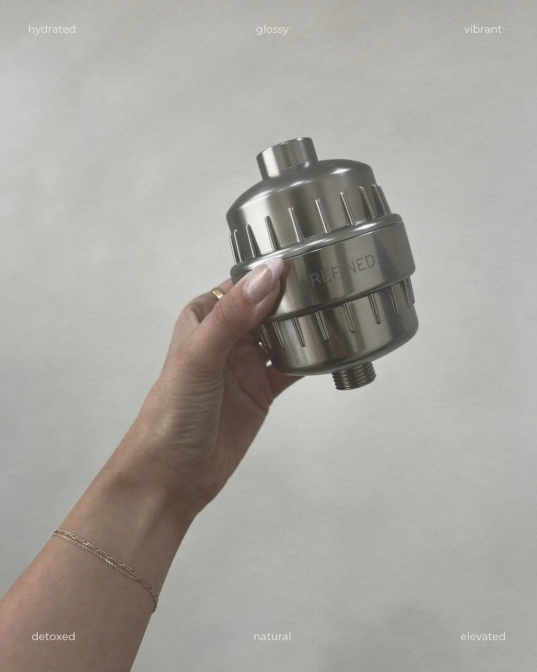 we&rsquo;re big on ritual.

this is step 0 ~ @___refined to elevate your hair care regime by creating a blank canvas free of mineral build up. 

available in the atelier. 🫧