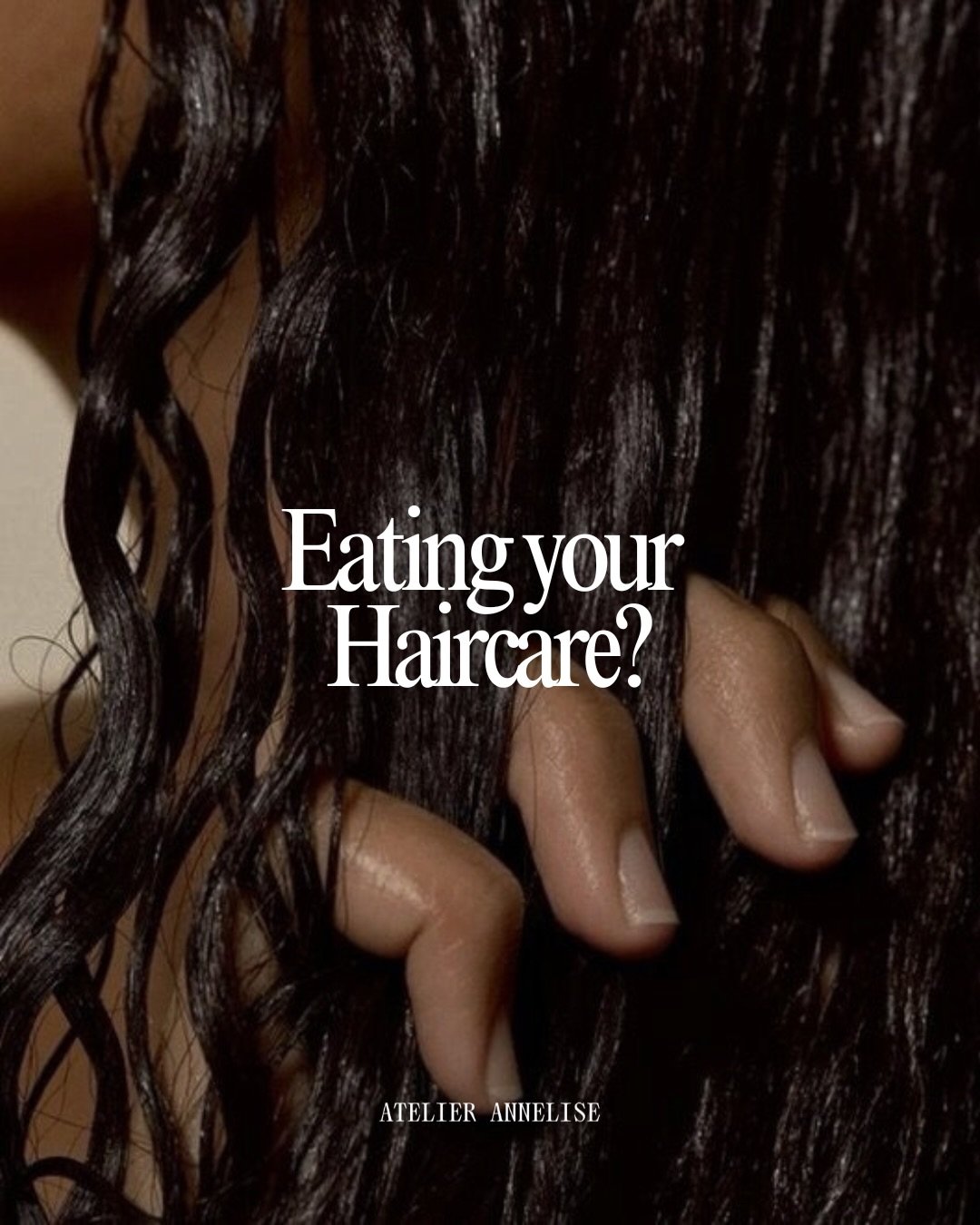 Hair &amp; skin speak before we do. 

If you endure scalp sensitivity, flakiness, brittle hair that never heals or weak strands that continue to break, it&rsquo;s worthwhile focusing on what&rsquo;s happening on the inside. 

Topical haircare prescri