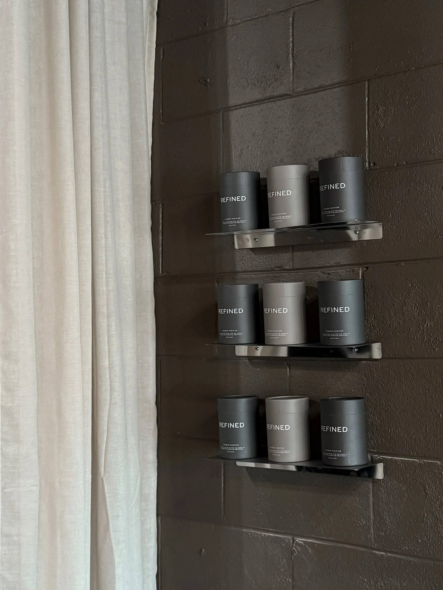 Welcome to the atelier, @___refined 

Step 0 to your haircare routine, removing harsh minerals from the water we shower in, ultimately enhancing the products we already use.