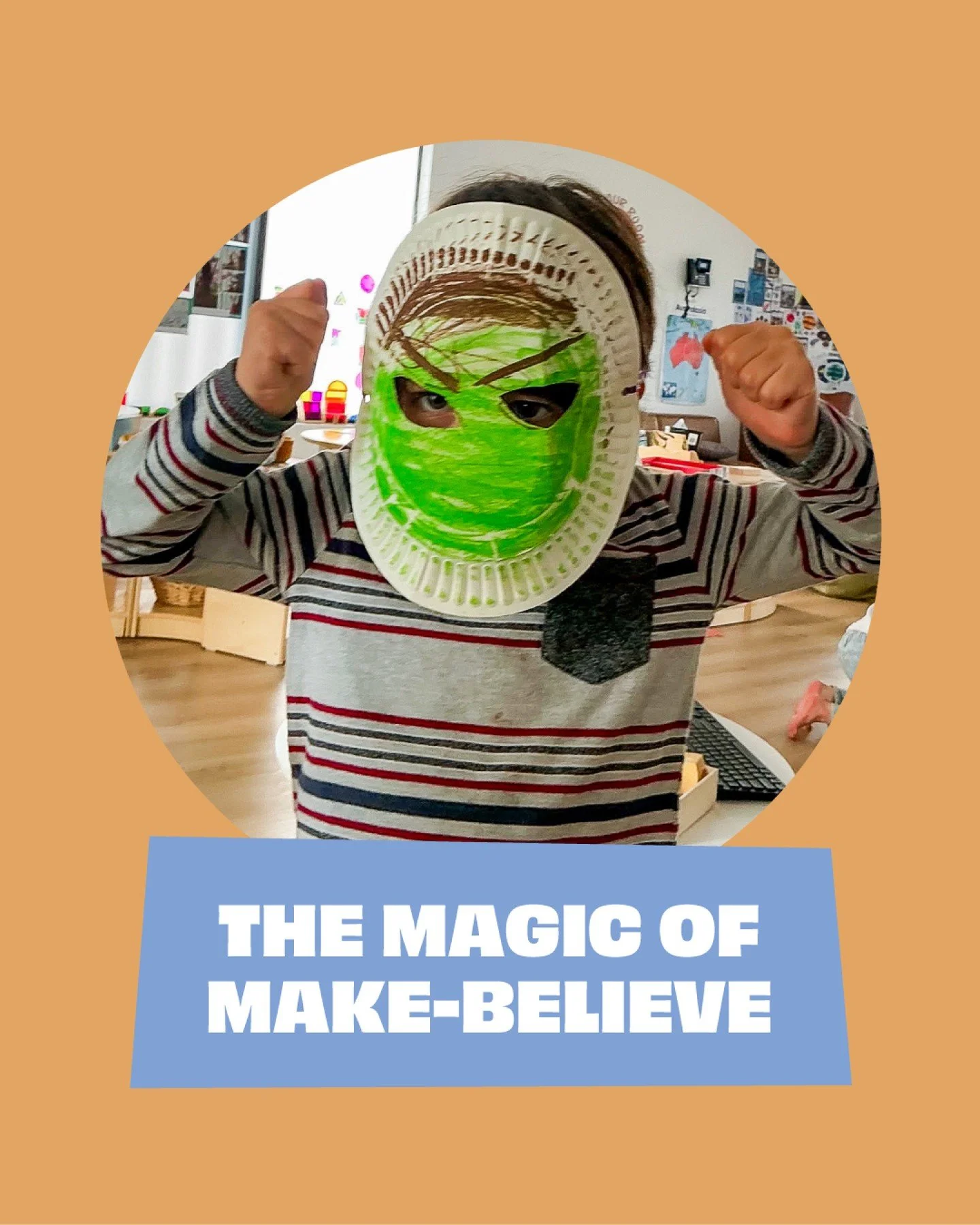 "When imagination is given room to breathe, confidence takes flight." &mdash; The Cove Promise

🦹 Stepping into character: The magic of make-believe 🪄

With a few paper plates, vibrant colours and an abundance of imagination, our learning