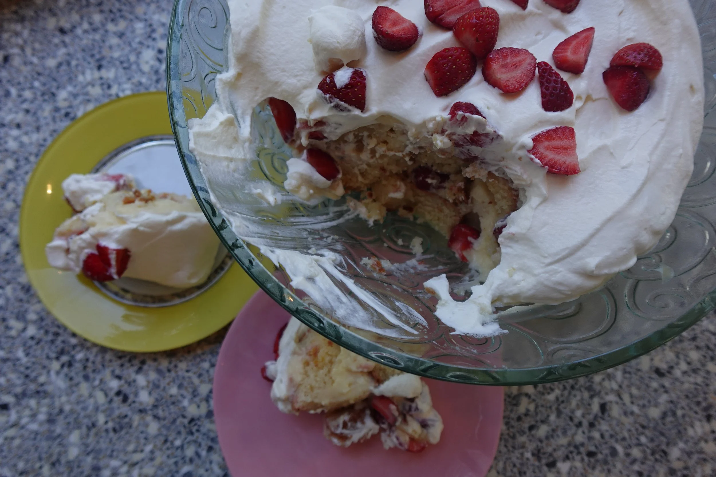 Strawberry and Lemon Trifle