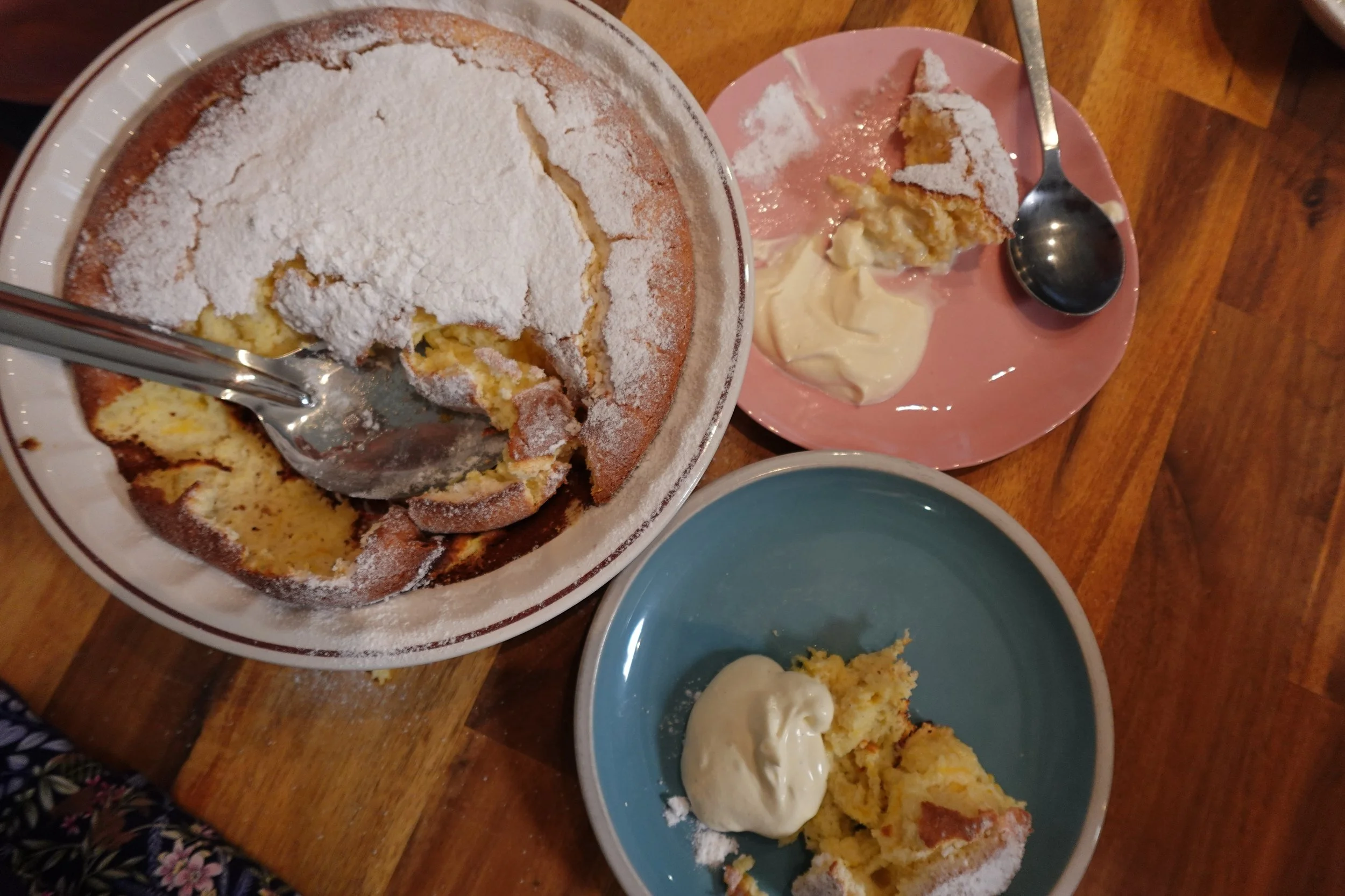 Lemon Delicious Pudding