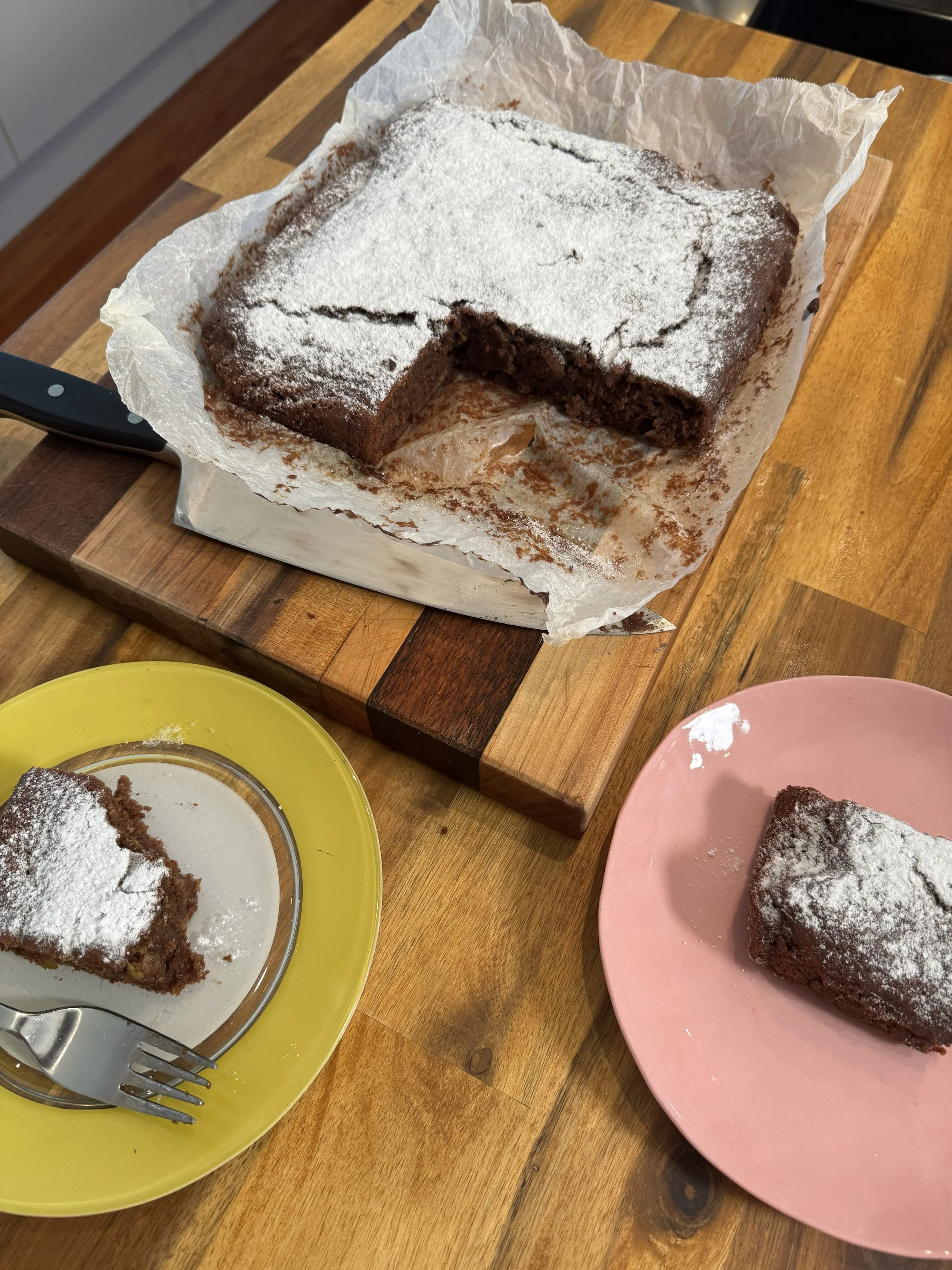 Pear and Chocolate Cake