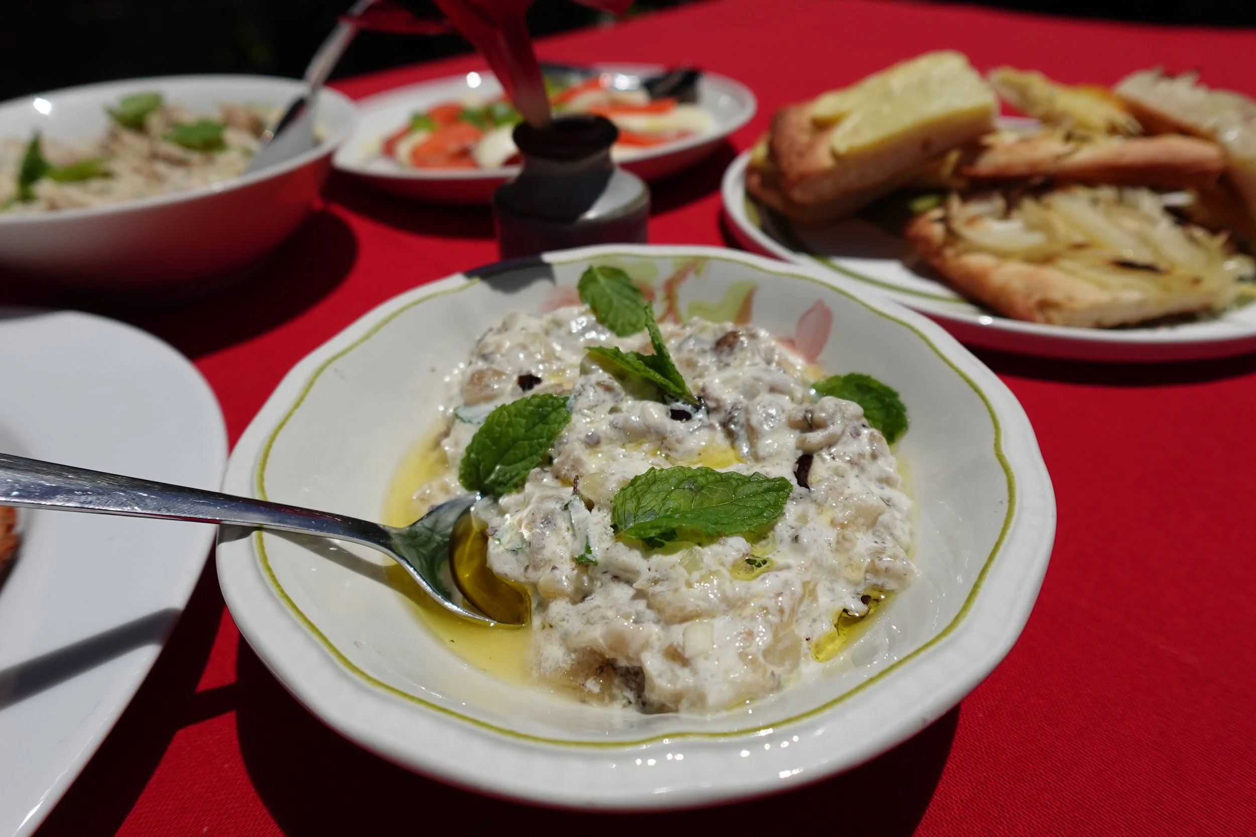 Creamy Eggplant Yogurt Dip Alice Taylor Eats Christmas on a Budget