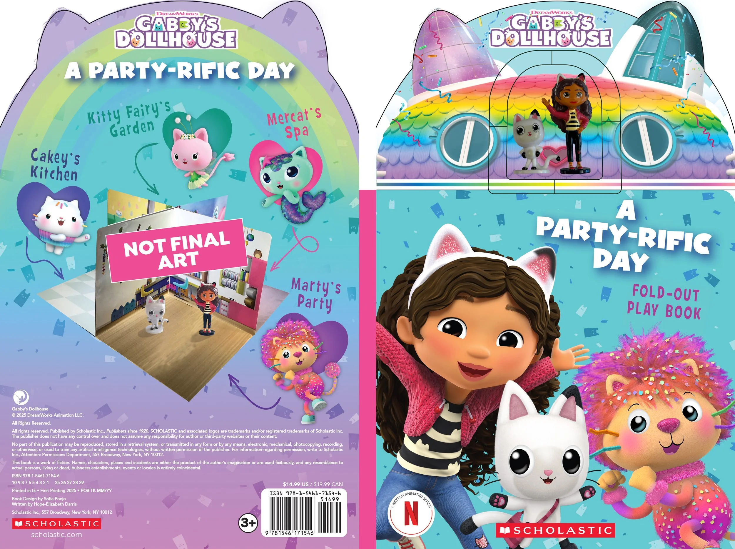 "Gabby's Dollhouse: A Party-rific Day" Semi-Final Cover Art