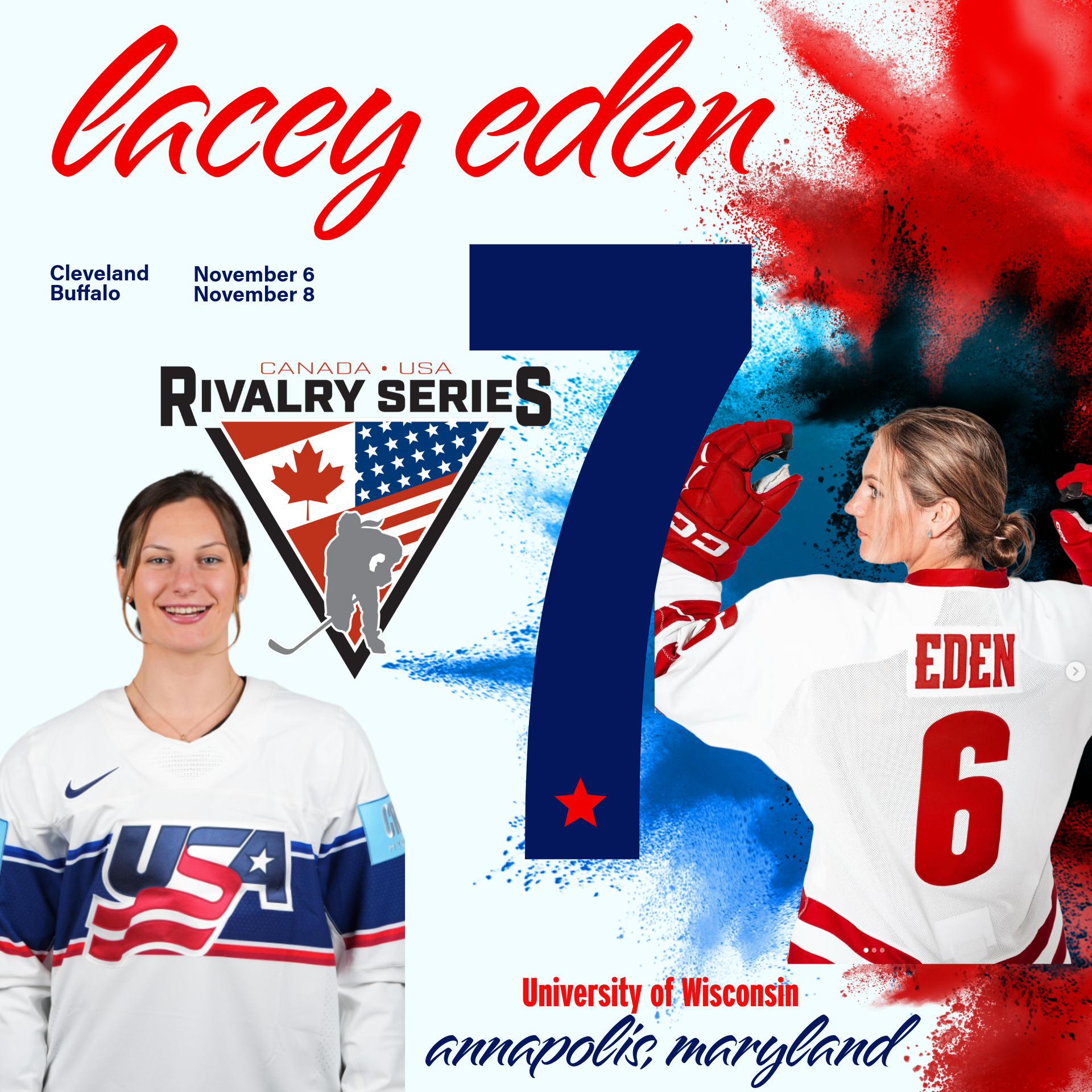 LACEY EDEN - USA Hockey + NIL Wisconsin
