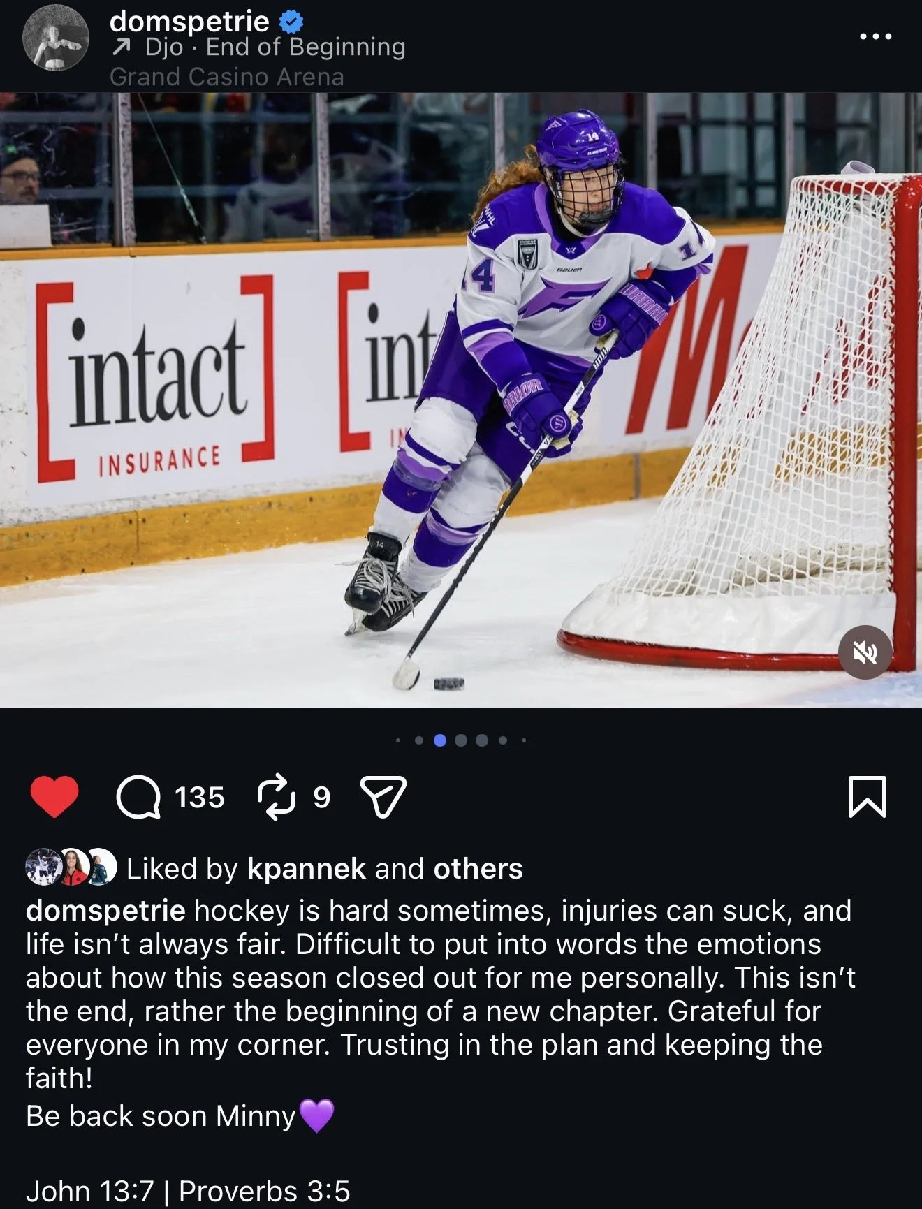 PWHL Walter Cup Champion, Dominique Petrie suffers lower body injury and is out for the rest of the 2025-26 season