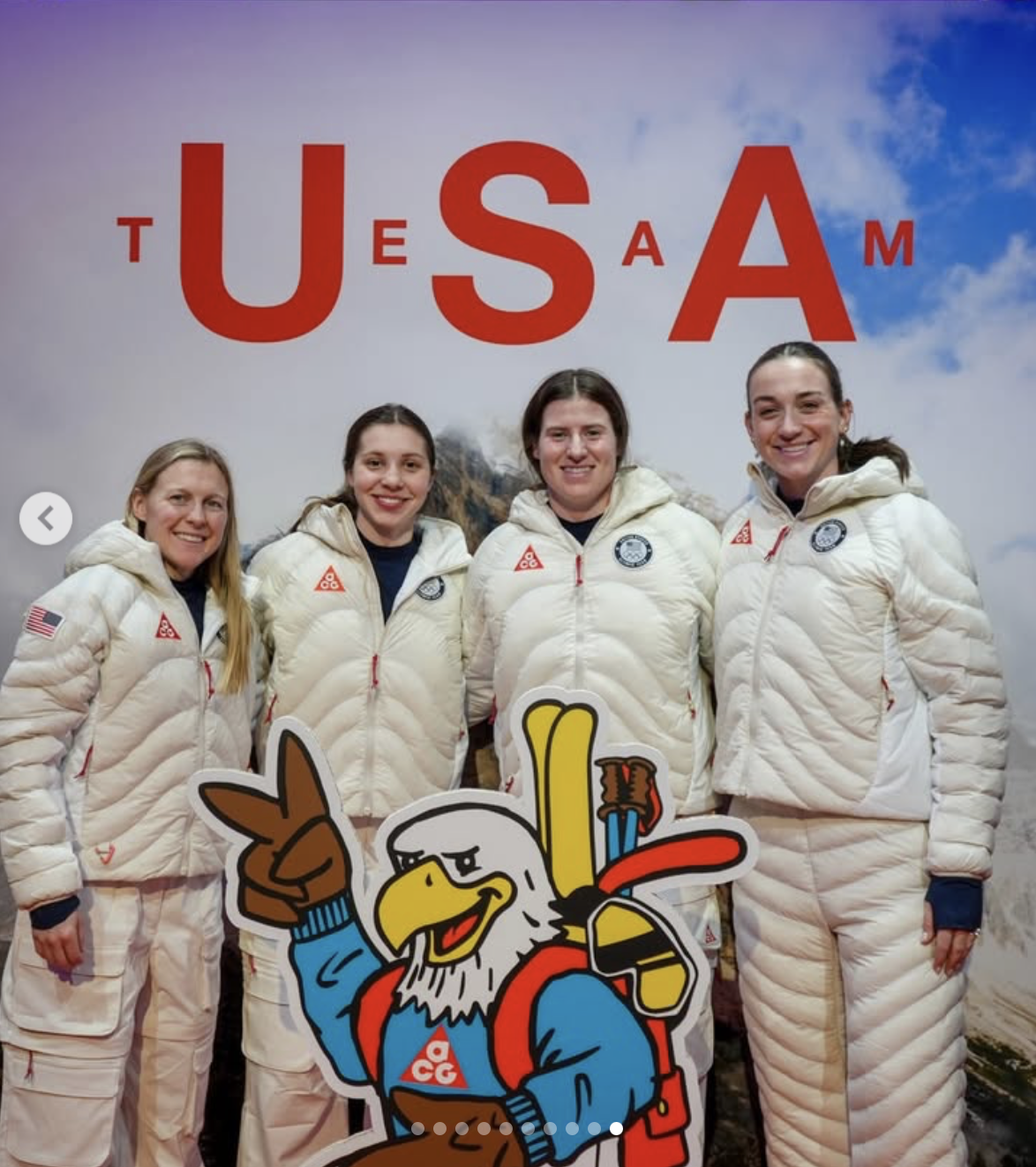Team USA Women’s Hockey team touches down at Milano Cortina 2026
