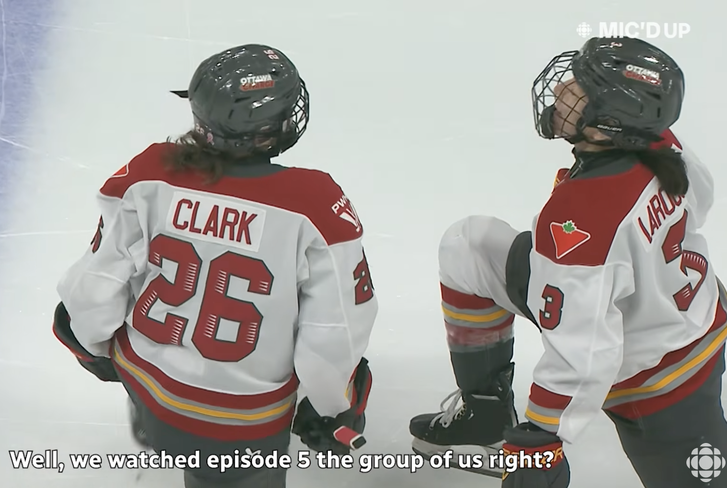 PWHL Mic’d Up: ‘You finished HEATED RIVALRY?!’, Ottawa Charge’s Emily Clark
